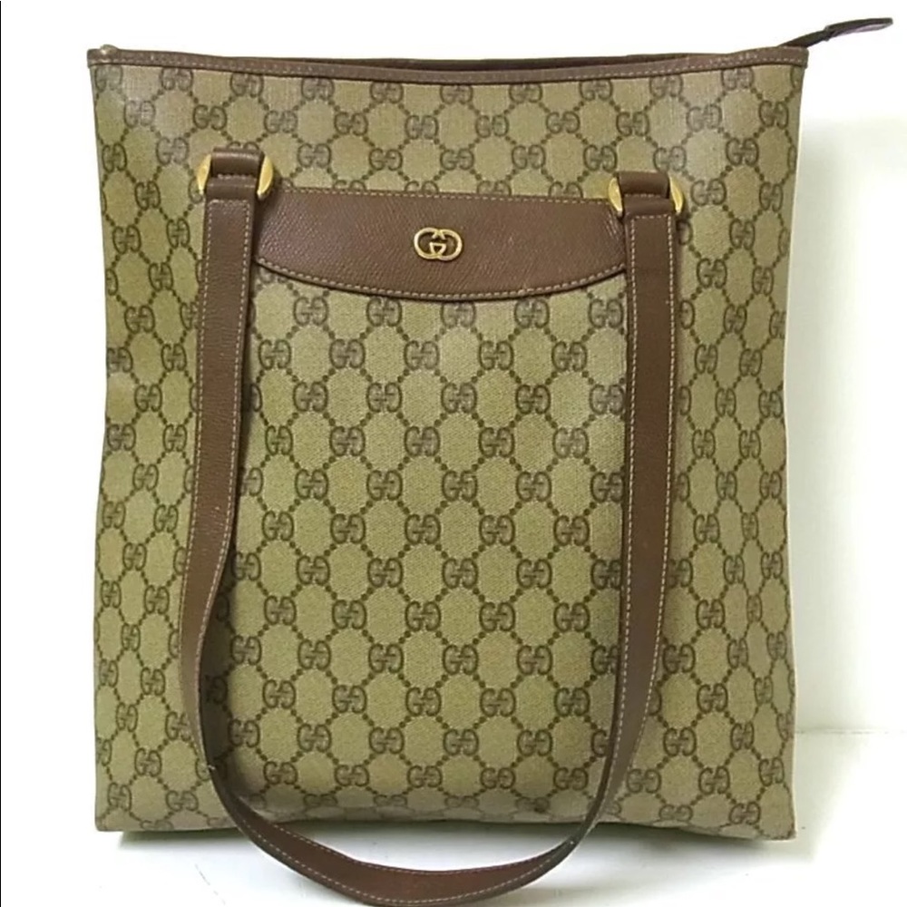 Authentic Gucci GG Tote, Vintage - Picture 2 of 8